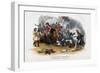 The Carabiniers at the Battle of Ramillies, 23rd May 1706-null-Framed Giclee Print