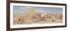 The Caravan - an Arab Encampment at Edfou, C.1861-John Frederick Lewis-Framed Premium Giclee Print