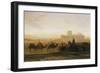 The Caravan-Alexandre Gabriel Decamps-Framed Art Print