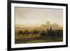 The Caravan-Alexandre Gabriel Decamps-Framed Art Print