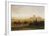 The Caravan-Alexandre Gabriel Decamps-Framed Art Print