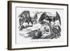 The Carcase and the Eagles, 1871-Joseph Swain-Framed Giclee Print