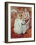 The Card Game, 1893-Henri de Toulouse-Lautrec-Framed Giclee Print