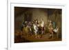 The Card Game, c.1738-1750-Giacomo Ceruti-Framed Giclee Print