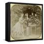 The Card Game, C1850-null-Framed Stretched Canvas