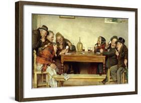 The Card Game-Gaetano Bellei-Framed Giclee Print