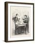 The Card Game-null-Framed Giclee Print