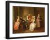 The Card Game-Joseph Francis Nollekens-Framed Giclee Print