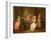 The Card Game-Joseph Francis Nollekens-Framed Giclee Print