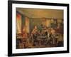 The Card Players, 1850s-Nikolai Petrowitsch Petrow-Framed Giclee Print