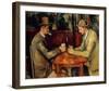 The Card Players (1884-1885)-Paul Cézanne-Framed Art Print