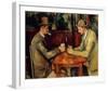 The Card Players (1884-1885)-Paul Cézanne-Framed Art Print