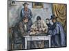 The Card Players, 1890-1892-Paul Cézanne-Mounted Art Print