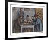 The Card Players, 1890-1892-Paul Cezanne-Framed Art Print