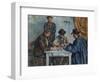 The Card Players, 1890-92-Paul Cezanne-Framed Premium Giclee Print