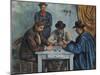 The Card Players, 1890-92-Paul Cezanne-Mounted Giclee Print