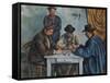 The Card Players, 1890-92-Paul Cezanne-Framed Stretched Canvas