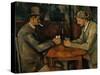 The Card Players, 1890-95-Paul Cézanne-Stretched Canvas