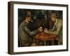 The Card Players, 1890-95-Paul Cézanne-Framed Giclee Print