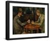 The Card Players, 1890-95-Paul Cézanne-Framed Giclee Print