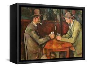 The Card Players, 1893-96-Paul C?zanne-Framed Stretched Canvas