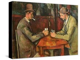 The Card Players, 1893-96-Paul C?zanne-Stretched Canvas