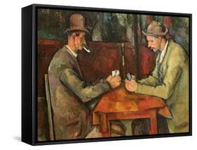 The Card Players, 1893-96-Paul C?zanne-Framed Stretched Canvas