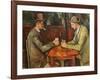 The Card Players, 1893-96-Paul C?zanne-Framed Giclee Print