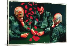 The Card Players, 1987-Graham Dean-Stretched Canvas