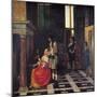 The Card Players, c.1663-65-Pieter de Hooch-Mounted Giclee Print