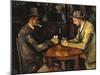 The Card Players, c.1890-Paul Cézanne-Mounted Giclee Print