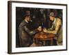 The Card Players, c.1890-Paul Cézanne-Framed Giclee Print