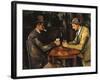 The Card Players, c.1890-Paul Cézanne-Framed Giclee Print