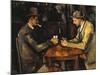 The Card Players, c.1890-Paul Cézanne-Mounted Giclee Print