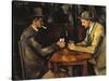 The Card Players, c.1890-Paul Cézanne-Stretched Canvas