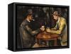 The Card Players, c.1890-Paul Cézanne-Framed Stretched Canvas