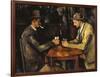 The Card Players, c.1890-Paul Cézanne-Framed Giclee Print