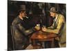 The Card Players, c.1890-Paul Cézanne-Mounted Giclee Print