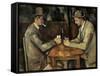 The Card Players (Les Joueurs De Cartes)-Paul Cézanne-Framed Stretched Canvas