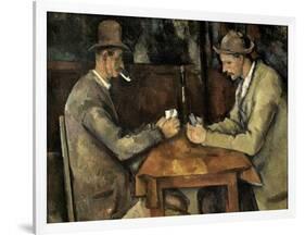 The Card Players (Les Joueurs De Cartes)-Paul Cézanne-Framed Art Print