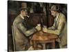 The Card Players (Les Joueurs De Cartes)-Paul Cézanne-Stretched Canvas