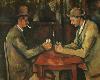 The Card Players-Paul Cézanne-Framed Textured Art