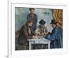 The Card Players-Paul Cézanne-Framed Art Print