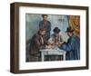 The Card Players-Paul Cézanne-Framed Art Print