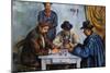 The Card Players-Paul Cézanne-Mounted Art Print