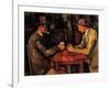 The Card Players-Paul Cézanne-Framed Giclee Print