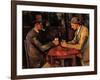 The Card Players-Paul Cézanne-Framed Giclee Print