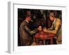 The Card Players-Paul Cézanne-Framed Giclee Print