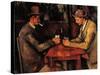 The Card Players-Paul Cézanne-Stretched Canvas