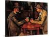 The Card Players-Paul Cézanne-Stretched Canvas